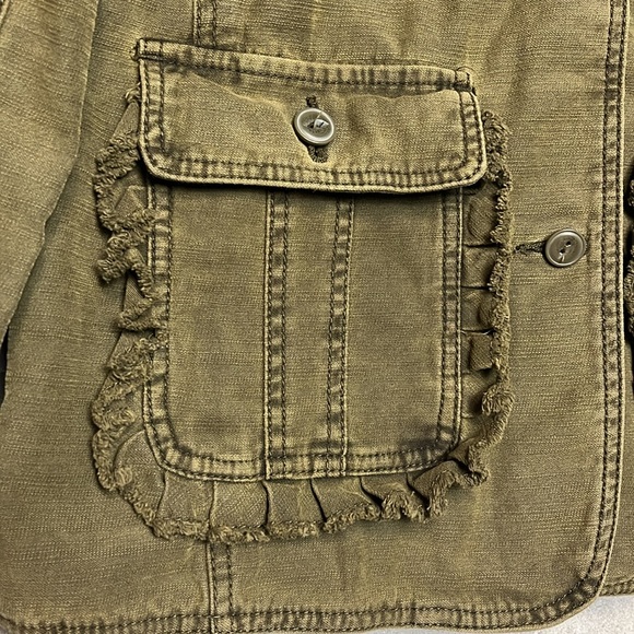 Anthropologie Utility/Military Jacket - Picture 3 of 8